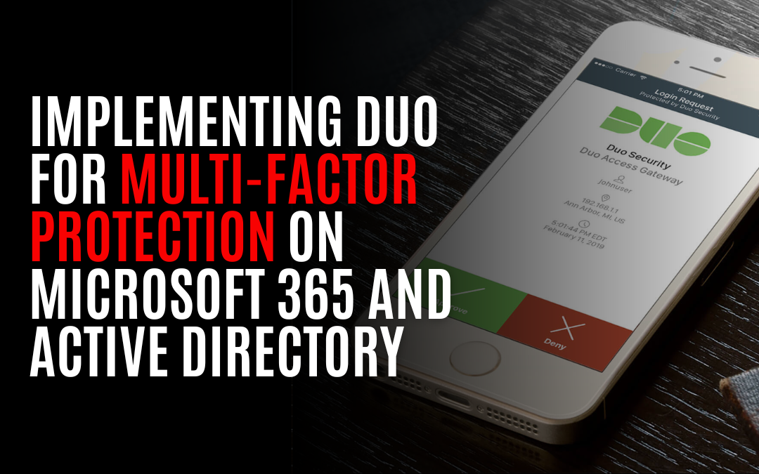 Duo 2FA microsoft 365 active directory