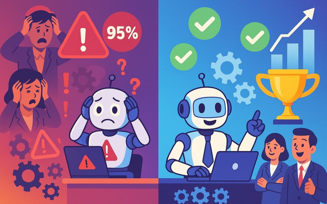 Why 95% of Business AI Projects Crash and Burn (And How Yours Won’t)